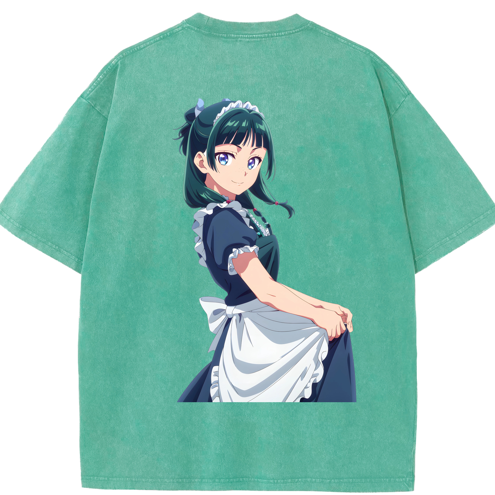 （画像用） 薬屋のひとりごと The Apothecary Diaries 綿100% ヴィンテージ風 半袖Tシャツ（背面プリント）